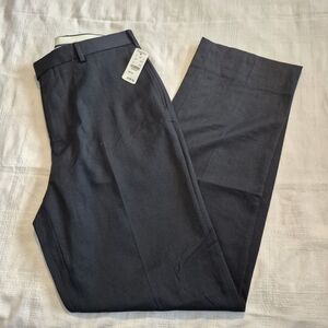 Brooks Brothers men's 36 x 34 Madison Fit midnight navy 100% wool pants NWT